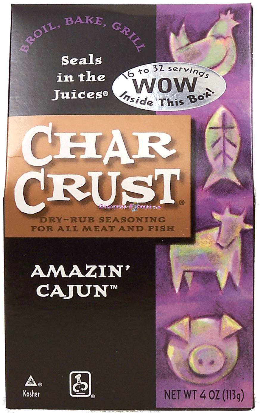 Char Crust  amazin cajun dry-rub seasoning for all meat and fish Full-Size Picture